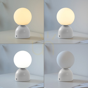 Lampa de masă RUDI 19218-16, albă, 1xLED small 6