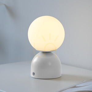 Lampa de masă RUDI 19218-16, albă, 1xLED small 7