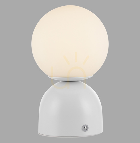 Verifica Lampa de masă RUDI 19218-16, albă, 1xLED