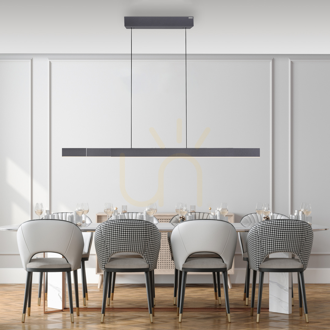 Spectacol PURE MOTO-RISE 2545-18 Lampa suspendată neagră cu 3 LED-uri PURE MOTO-RISE 2545-18 Lampa suspendată neagră cu 3 LED-uri