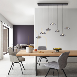 POSH 15695-15 Lampa suspendată gri cu 7 LED-uri small 4