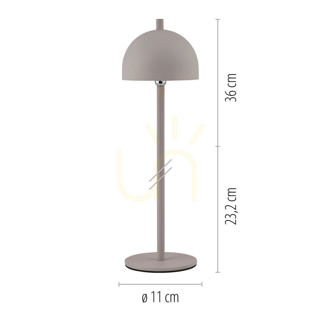 Spectacol Lampa de masă BELLIS 19244-39, bej, 1xLED Lampa de masă BELLIS 19244-39, bej, 1xLED