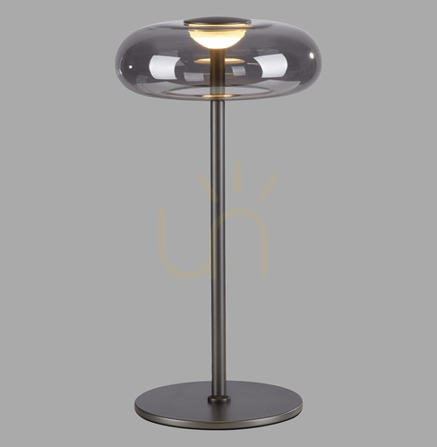 Verifica Lampa de masă POSH 15697-15, gri, 1xLED
