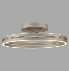 PURE LOOP 6552-97, plafonieră maro, 2xLED 0 PURE LOOP 6552-97, plafonieră maro, 2xLED small 0