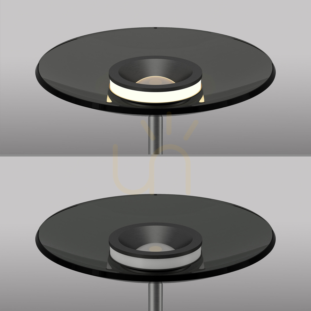 Vedere Lampa de podea PURE MOON 594-15, gri, 2xLED Lampa de podea PURE MOON 594-15, gri, 2xLED