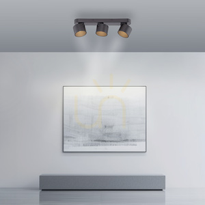 PURE CUP 6227-18, plafonieră neagră cu 3 LED-uri 2 PURE CUP 6227-18, plafonieră neagră cu 3 LED-uri small 2