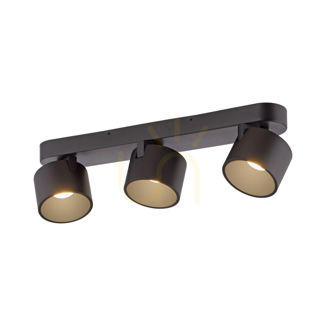 Verifica PURE CUP 6227-18, plafonieră neagră cu 3 LED-uri PURE CUP 6227-18, plafonieră neagră cu 3 LED-uri