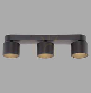 PURE CUP 6227-18, plafonieră neagră cu 3 LED-uri 0 PURE CUP 6227-18, plafonieră neagră cu 3 LED-uri small 0