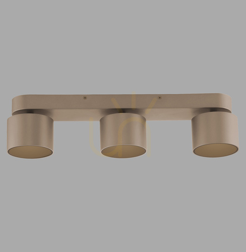 Verifica PURE CUP 6227-97 Maro, plafonieră cu 3 LED-uri