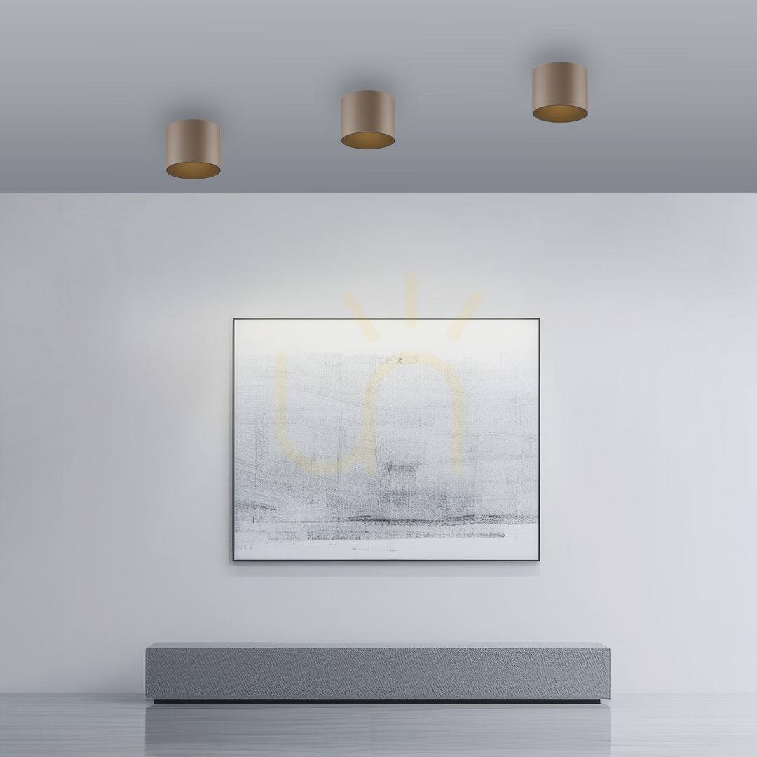 previzualizare PURE POINT 6761-97 Lampa de tavan, maro, 1xLED PURE POINT 6761-97 Lampa de tavan, maro, 1xLED
