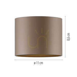 PURE POINT 6761-97 Lampa de tavan, maro, 1xLED 5 PURE POINT 6761-97 Lampa de tavan, maro, 1xLED small 5