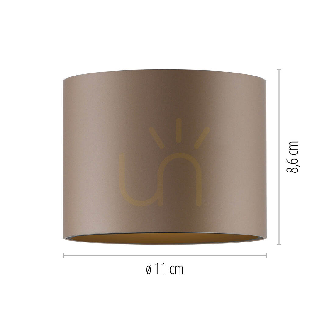 Verifica PURE POINT 6761-97 Lampa de tavan, maro, 1xLED PURE POINT 6761-97 Lampa de tavan, maro, 1xLED
