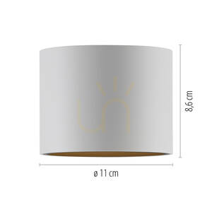 PURE POINT 6761-16 Lampa de tavan albă, 1xLED small 5