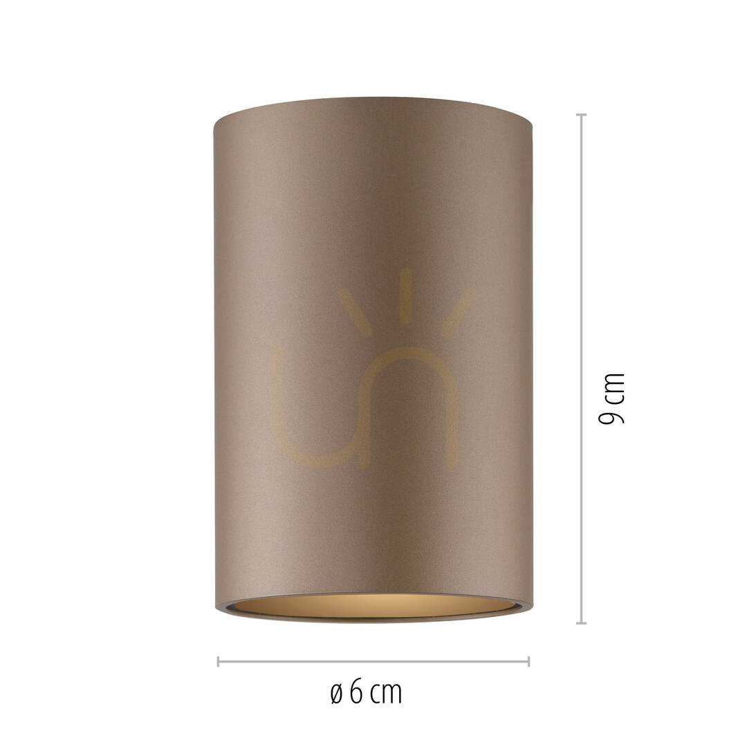 Vedere PURE POINT 6749-97 Lampa de tavan, maro, 1xLED PURE POINT 6749-97 Lampa de tavan, maro, 1xLED