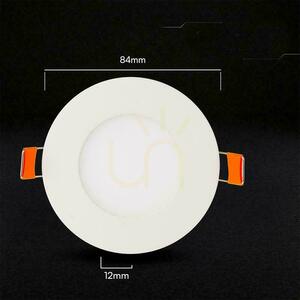 V-TAC PRO SLIM, spot de încastrare cu LED CREE CHIP de 3 W, rotund, 84 x 12 mm, VT-307CCT, 250 lm, garanție de 6 ani 4 V-TAC PRO SLIM, spot de încastrare cu LED CREE CHIP de 3 W, rotund, 84 x 12 mm, VT-307CCT, 250 lm, garanție de 6 ani small 4