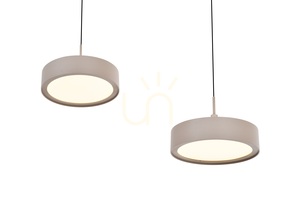 Lampa suspendată VALENSOLE cu 4 becuri, model drept, culoare Cashmere, 7062-413 Aviano small 3