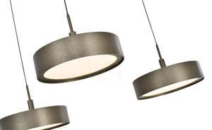 Lampa suspendată VALENSOLE Oval cu 6 becuri, maro 7062-621 Aviano small 5