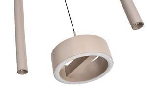 Lampa suspendată CARNAC cu 5 becuri, model drept, culoare Cashmere, 7040-613 Aviano small 8