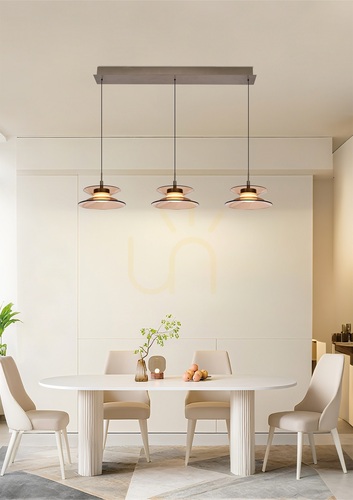 Verifica Lampa suspendată CREMA Straight cu 3 becuri, maro / abajur de culoarea cafelei 7058-321 Aviano