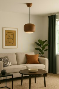 Lampă suspendată simplă POSITANO, maro, 6026-118, Aviano small 7