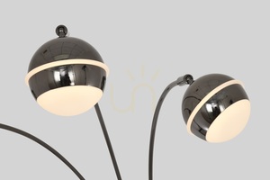 Lampa de podea BIARRITZ „Trio”, crom negru, 3047-305, Aviano small 2