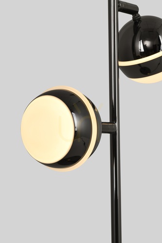 Verifica Lampa de podea dublă BIARRITZ, crom negru, 8047-205, Aviano