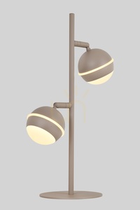 Lampa de podea dublă BIARRITZ, culoare Cashmere, 8047-213 Aviano small 1