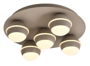 Lampa de tavan rotundă BIARRITZ, „Five”, Cashmere, 9047-513 Aviano small 0