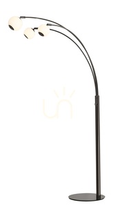 Lampa de podea LUBERON „Trio”, crom negru, 3051-305, Aviano small 2