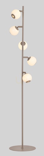 Verifica Lampadar LED Aviano LUBERON 3051-513, 5 abajururi, finisaj cașmir nisipiu