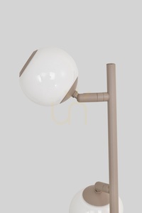 Lampadar LED Aviano LUBERON 3051-513, 5 abajururi, finisaj cașmir nisipiu small 3
