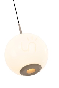 Pendul LED Aviano LUBERON 6051-113, cașmir-nisipiu, glob de 12 cm small 4