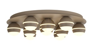 BIARRITZ Lampa de tavan rotundă cu LED, Cashmere, 9047-1013, Aviano small 3