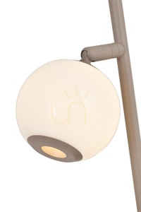 Lampa de podea LUBERON cu două LED-uri, de culoarea nisipului, 8051-213 Aviano small 4