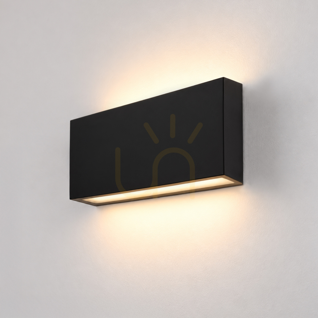 Verifica Aplică modernă de exterior cu 2 becuri LED „Moura” Aplică modernă de exterior cu 2 becuri LED „Moura”