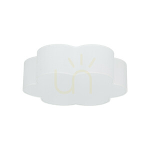 Lampa de tavan Capri White, 4x E27 small 0