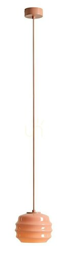 Verifica Lampă suspendată ALDEX 1160G11 Puff Glaze Coral