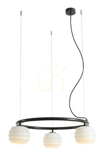 Verifica ALDEX 1159E28_R Mokka – Lampă suspendată cu 3 inele