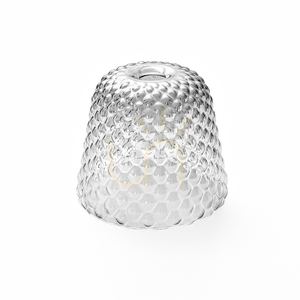 Abajur din sticlă fumurie Gea Luce ALICE V/G FALVF2 Ø40 cm small 0