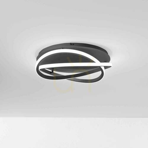 Verifica Lampa de tavan ATIA P/P FATPN1, negru, Gea Luce