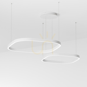 CRISEIDE S/2D Q FCRSB5Q Lampa suspendată „Gea Luce” albă small 0