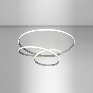 Lampa suspendată DIVA S/P FDIST1 din titan de la Gea Luce small 0