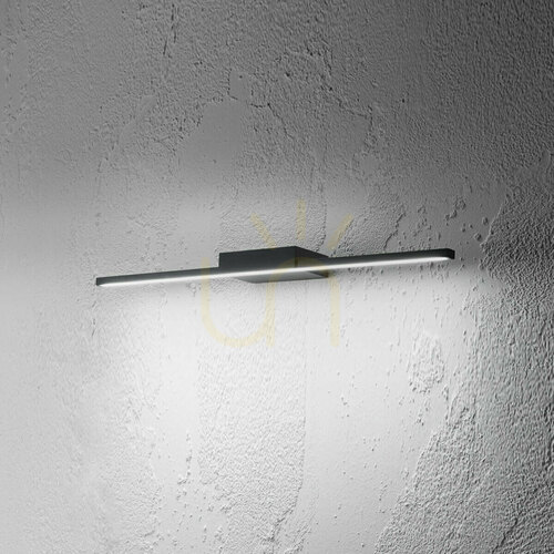 Verifica GAP493C Aplică de perete Gea Luce, negru, IP44
