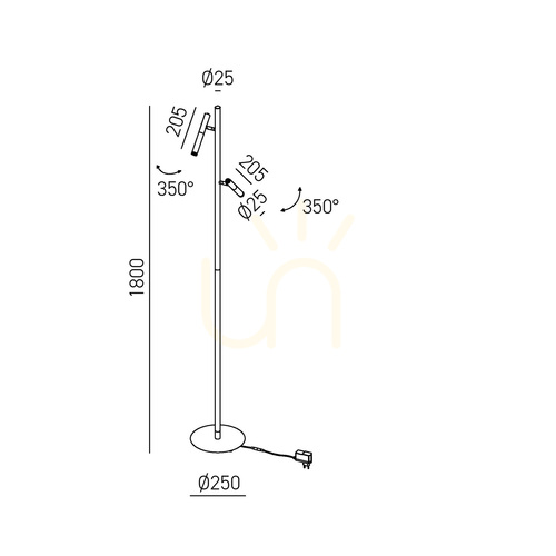 Verifica Lampa de podea GPIA40 Gea Luce