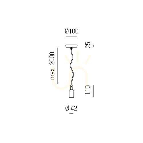 Verifica GSO072 Accesoriu pentru abajur din alamă de la Gea Luce