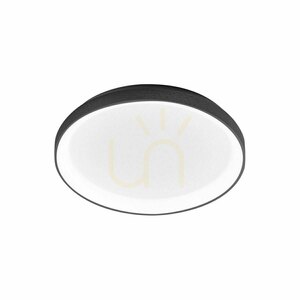 Lampa de tavan KRIZIA P/M 3000K FKRPN2, negru, de la Gea Luce small 0
