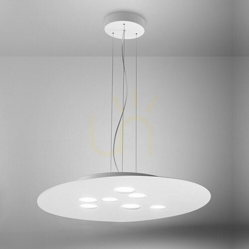 Verifica Lampa suspendată LUNA S FLUSB1, albă, de la Gea Luce