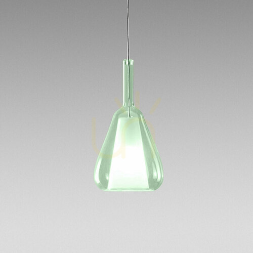 Verifica Lampa suspendată OFELIA S/11 FOFSV11, verde transparent, de la Gea Luce