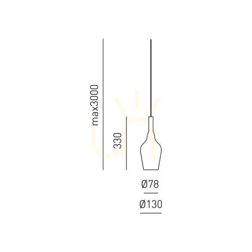 Verifica Lampa suspendată OFELIA S/12 MINI FOFSC12M, crom oglindă, Gea Luce
