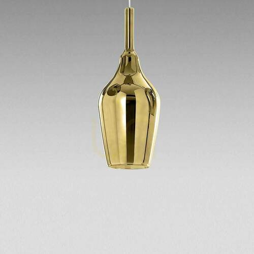 Verifica Lampa suspendată OFELIA S/12 MINI FOFSO12M, finisaj oglindă auriu, Gea Luce